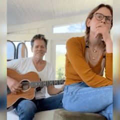 Kevin Bacon & Daughter Team Up For Cover Of Beyoncé’s “II Most Wanted”—With The Sweetest Lyric Changes