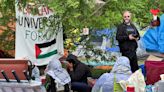 Anti-Israel encampment at Wayne State University forces classes to go remote