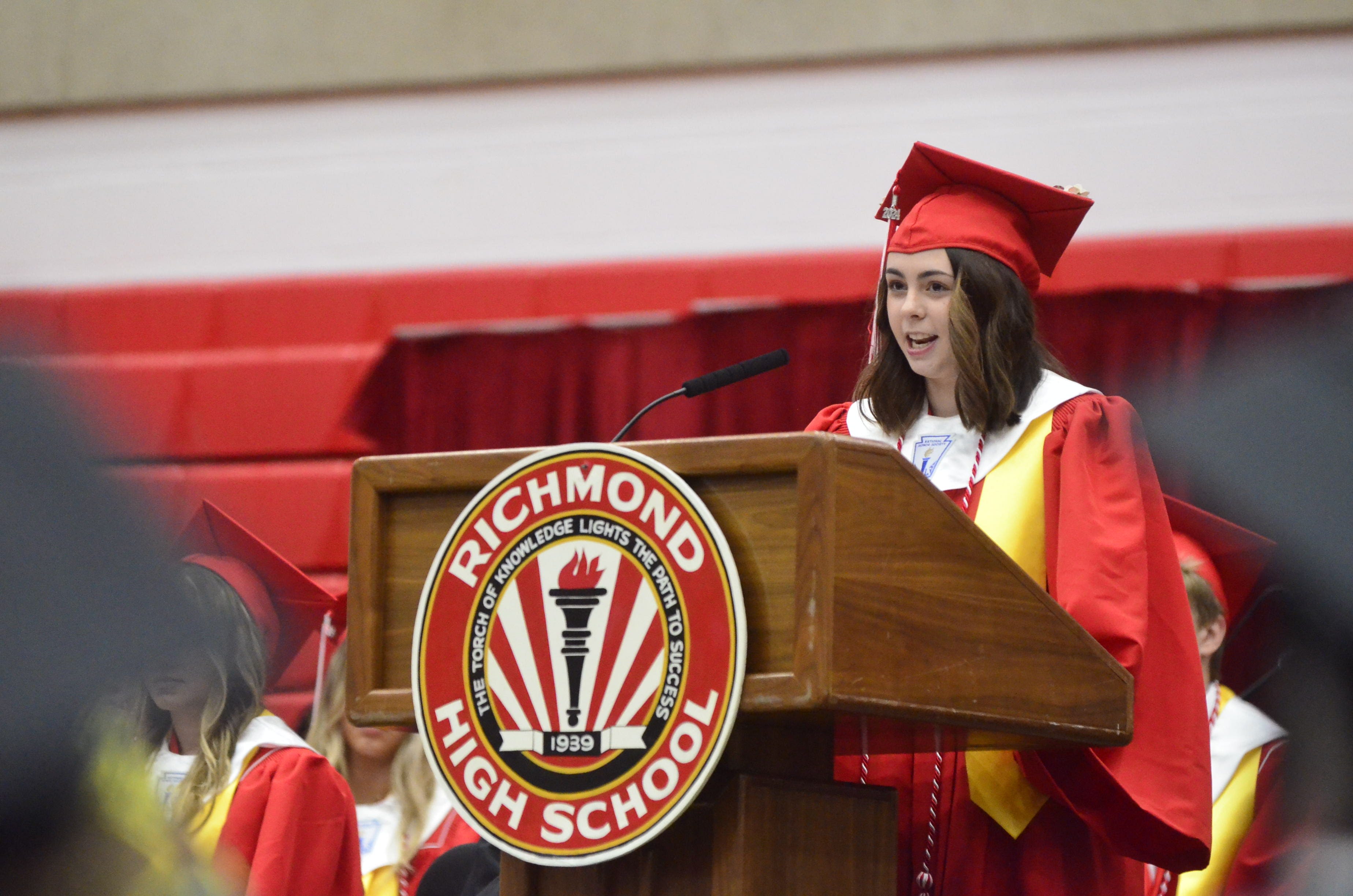 Richmond High School sends off class of 2024 with commencement ceremonies