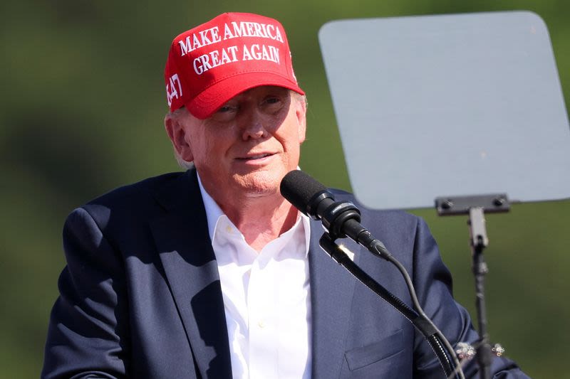 Trump falsely claims to have driven Biden from race in video, Daily Beast reports