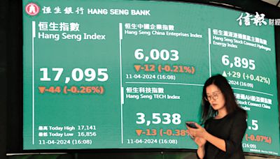 瑞銀財管調升港股至「看好」 渣打：恒指一年目標18100點