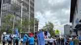 Sindicatos y usuarios se manifiestan a la espera de resolución sobre nuevo hospital de Cartago | Teletica