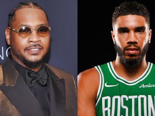 Jayson Tatum Makes A Shocking Claim On Whether He Can Beat Prime Carmelo Anthony In 1-On-1 Matchup