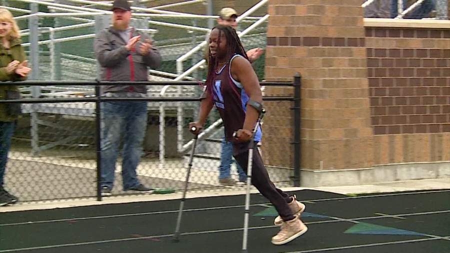 With no legs, Forest Hills Northern athlete runs without limits