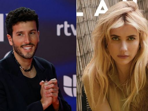 Sebastián Yatra conoció a Emma Roberts y aprovechó para decirle lo que sentía por ella