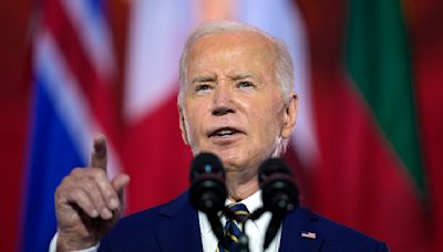Biden spotlights support for NATO as he looks to use summit to help reset stumbling campaign