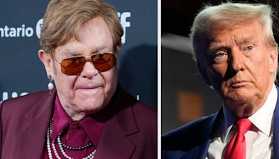 Elton John Has A Surprising Reaction To Trump Using Rocket Man As A Nickname For Kim Jong Un