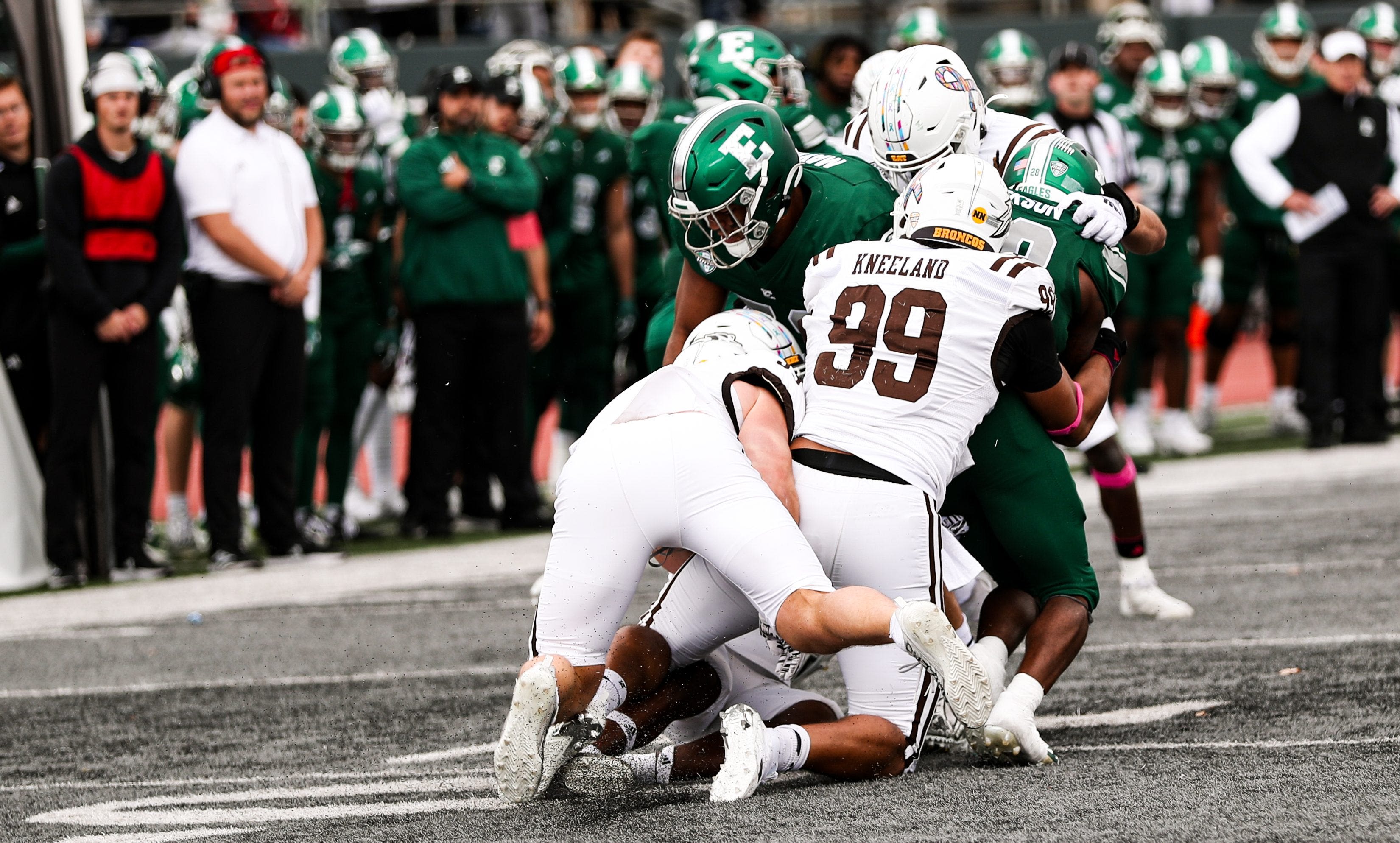 Dallas Cowboys pick Marshawn Kneeland, DE, Western Michigan in Round 2 of 2024 NFL draft