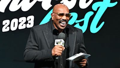 Steve Harvey Can't Stop Laughing at 'Family Feud' Contestant's Marriage Answer