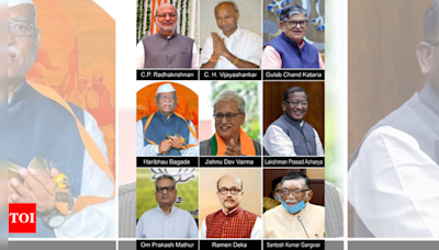 RSS, BJP veterans appointed governors | India News - Times of India