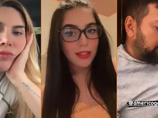 ¿Se le borró la sonrisa? Karla Panini increpa a su esposo por ‘candentes’ chats con tiktoker hondureña | FOTOS