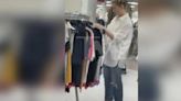 Amber Heard es vista de compras en TJ Maxx