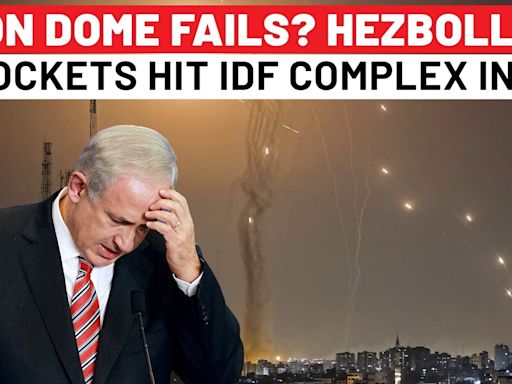 Israel’s Iron Dome In Action As Hezbollah Rockets Pound Haifa, Nazareth; IDF Military Complex Hit