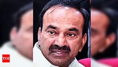 Eatala Rajender meets Union Minister Rajnath Singh in Delhi | Hyderabad News - Times of India