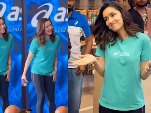 Shraddha Kapoor meets her fans in Lucknow despite being unwell