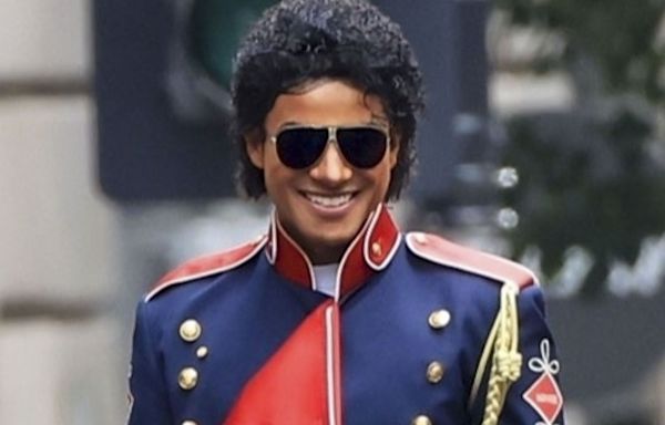 Jaafar Jackson Poses as His Uncle Michael Jackson on Set of Upcoming Biopic 'Michael'