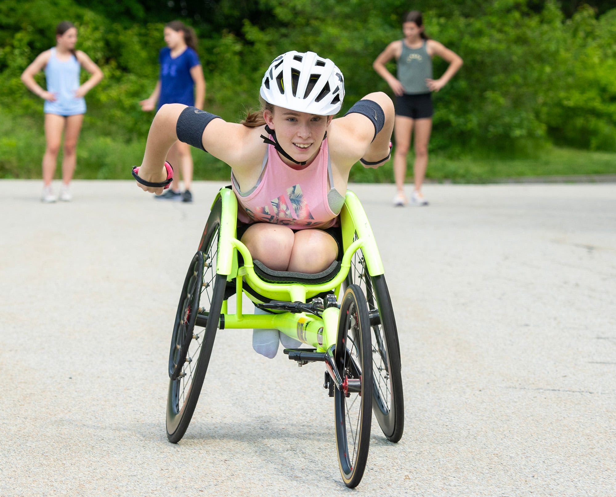 'Nothing stops her': Notre Dame's Maddie Wilson sets sights on defending track and field para championships