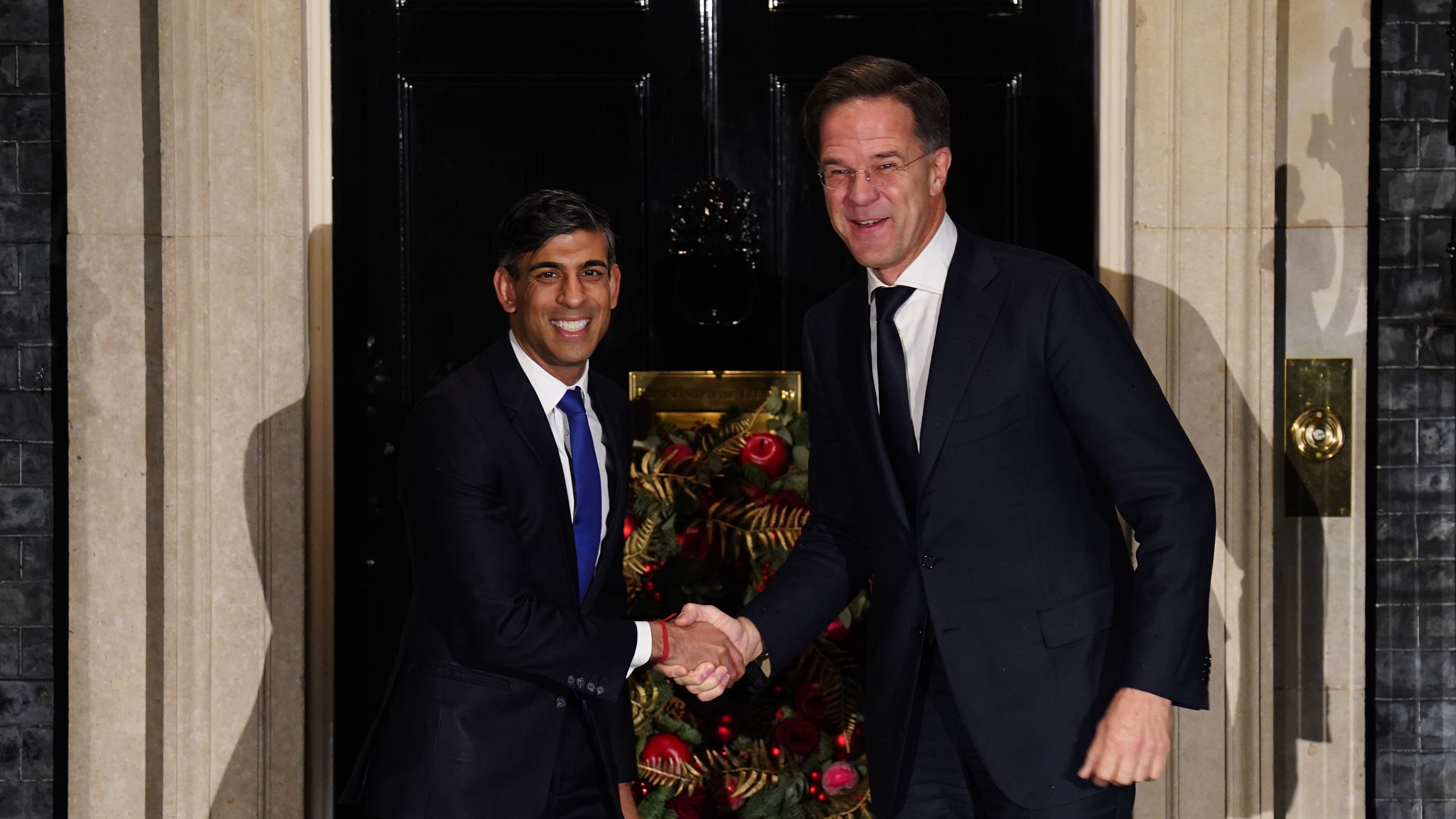 Sunak and Starmer welcome appointment of Dutch premier Mark Rutte as Nato chief