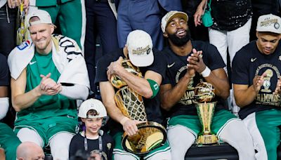 Boston Celtics 2024 NBA championship celebration in photos