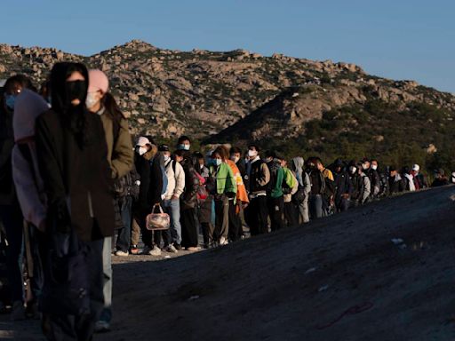 The latest hot spot for illegal border crossings is San Diego. But routes change quickly