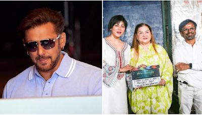 Sikandar: Salman Khan, Rashmika Mandanna’s action film kicks off; Warda Nadiadwala drops PICS with AR Murugadoss from mahurat shot