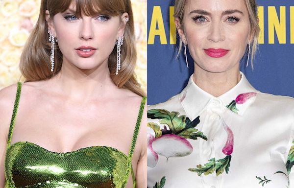 Emily Blunt Reveals What Taylor Swift Told Her Daughter That Almost Made Her Faint - E! Online