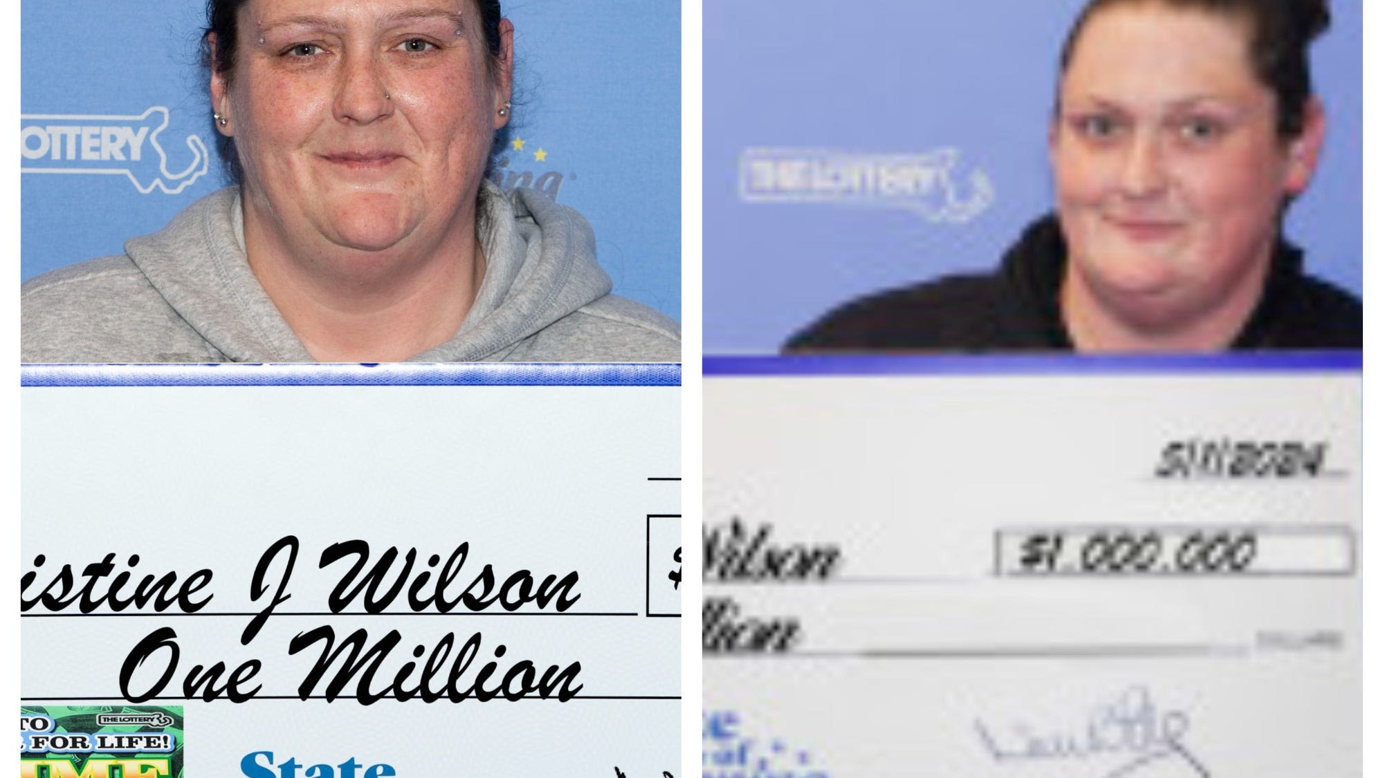 Woman wins $1 million scratch-off lottery prize twice, less than 10 weeks apart