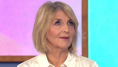 Loose Women's Kaye Adams fights back tears and admits 'it's hard'