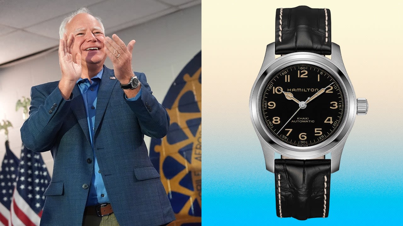 Tim Walz’s Watch Has a Surprising Connection to 'Interstellar'