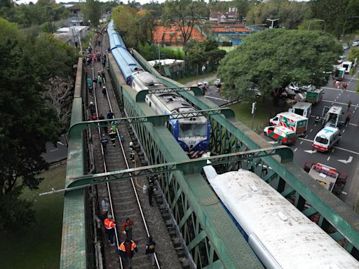 Choque de trenes de la línea San Martín en Palermo: qué pasó y cuántos heridos hay