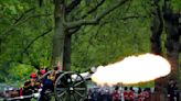 King Charles III's coronation anniversary is marked by ceremonial gun salutes across London