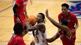 USI men's basketball's Tyler Henry awake after collapsing during a timeout