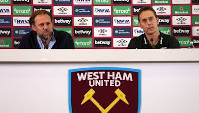 West Ham show off united front as Julen Lopetegui and Tim Steidten hit all the right notes