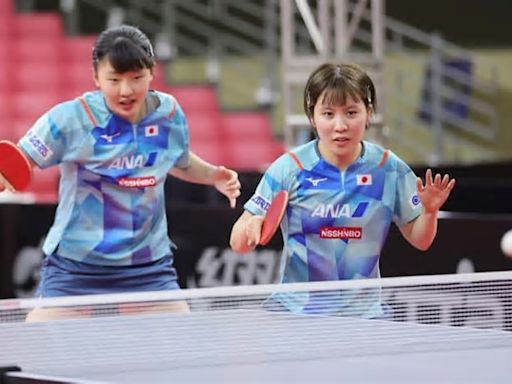 平野美宇、張本美和ペアがパリ五輪でカギ握るか シンガポールではインド勢の“異質ラバー"に大苦戦、リベンジに期待【サウジ ...