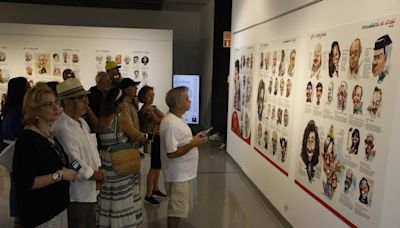 La muestra 'Personajes de Gijón' abre hoy por última vez en la Antigua Rula: 'Es admirable'