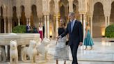 Los reyes de España reciben en La Alhambra a los líderes políticos asistentes a la cumbre europea