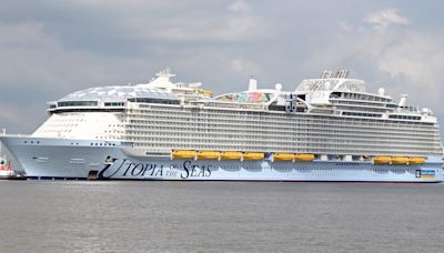 Royal Caribbean's Next New Cruise Ship Heads Out to Sea for the First Time