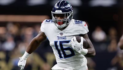 New Titans teammate Calvin Ridley on 'freak' Treylon Burks: 'He's like Julio (Jones), A.J. Brown, he's like (Terrell Owens)'