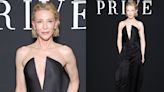 Cate Blanchett Goes Strapless in Embellished Jumpsuit With Dramatic V-neckline and More Looks at Armani Privé Fall 2024 Couture Front Row