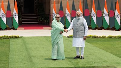 PM Narendra Modi holds bilateral talks with Bangladesh counterpart Sheikh Hasina