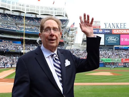John Sterling’s voice will continue to ring in Yankees Stadium for remainder of season