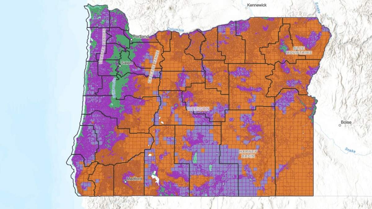 New Oregon Wildfire Hazard Map Released | Z100 Portland