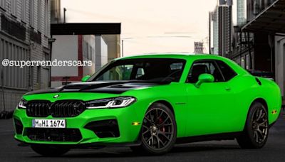 Artist Mixes The Dodge Hellcat With BMW M5 And M8