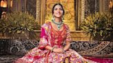Radhika Merchant Looks Splendid In First Look As Ambani Bahu For Her Shubh Aashirwad Ceremony