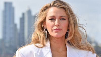 Blake Lively Takes Her Fashion To New Heights By Going Topless Under A Blazer