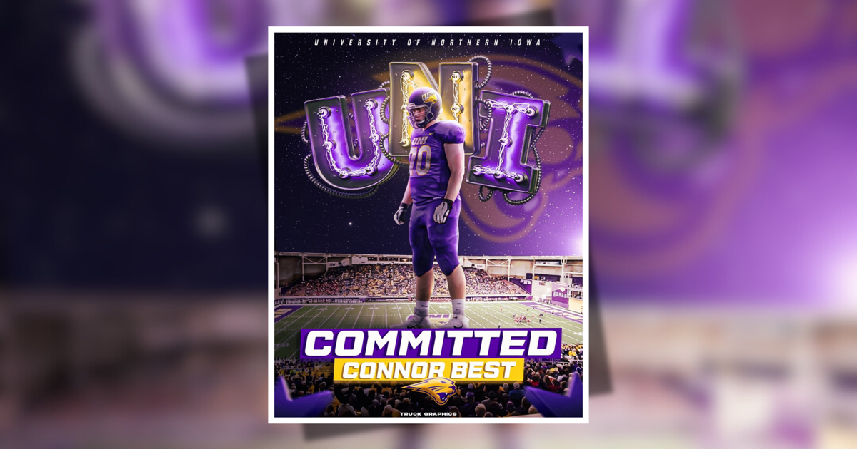 College Football: Cedar Falls OL, second Tiger commits to Northern Iowa football program