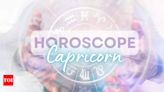 Capricorn Horoscope Today July 17 2024: Brace yourself for a day of financial balance and potential romance | - Times of India