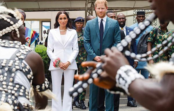 Meghan Markle and Prince Harry Match Nigeria's Flag in Major Style Moment!