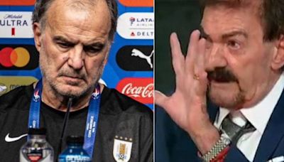 “Conmigo no hables de fútbol…”: el feroz ninguneo de La Volpe a Bielsa que desató tenso momento en televisión