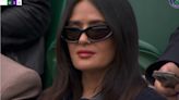 La mexicana Salma Hayek acude a Wimbledon para ver a Jannik Sinner, el número 1 del mundo | El Universal